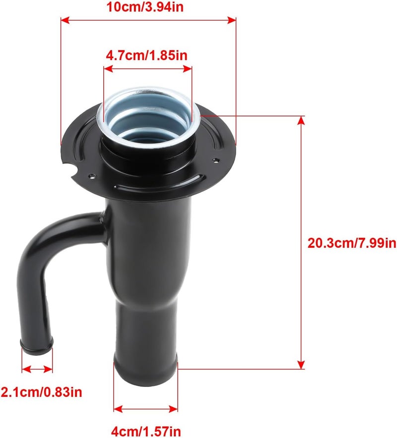 TomGoo Fuel Filler Neck Fit for Ford F-350 Super Duty 2005-2007,Ford F-450 Super Duty 2005-2007,Ford F-550 Super Duty 2005-2007,6.0L Diesel OEM# FN782,4C3Z9034C, 8C3Z9034L, F81Z9034SA, 577306 - Image 5